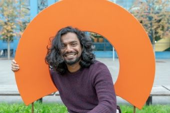 An International Student on SRH International College Heidelberg Campus